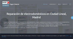 Desktop Screenshot of electrodomesticos-madrid.com
